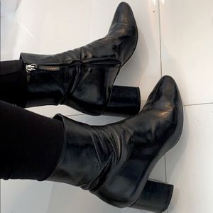 ZARA BLACK BOOTIES